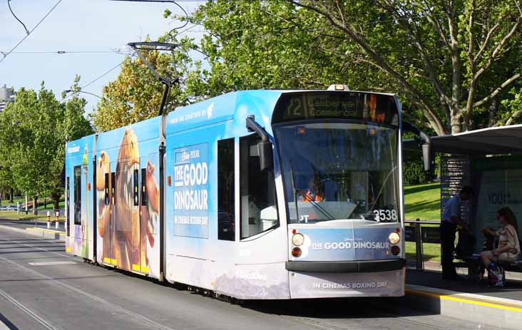 Yarra Trams Siemens Combino 3538 The Good Dinosaur